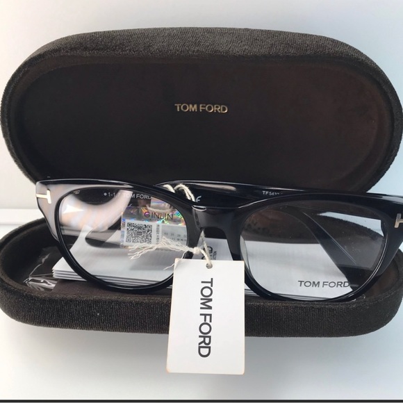 Tom Ford TF5433 001 Black Eyeglasses Frame RX 53-19 31 - Picture 4 of 7